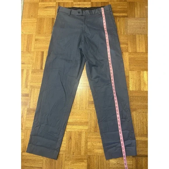 Assembly New York Gray Suiting Flat Front‎ Pants XL Made in USA NWT